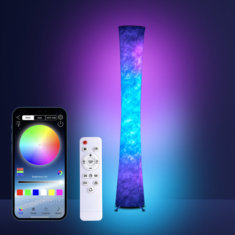 Orren Ellis 61" LED Novelty Floor Lamp & Reviews Wayfair Canada